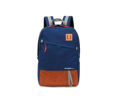 MOCHILA ARG-BP-1340BL 15.6" AZUL/MARRON