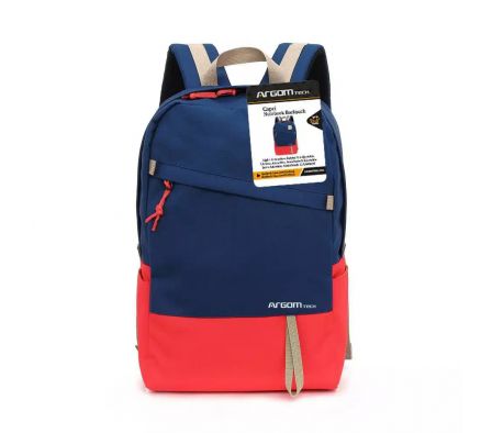 MOCHILA ARG-BP-1340RD 15.6" AZUL/ROJO