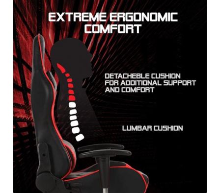 SILLA PARA JUEGOS ERGO FX ARG-CH-9010BK