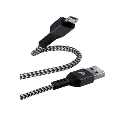 CABLE MICRO USB A USB 2.0 DE 6 PIES/1,8 M - ARG-CB-0021BK