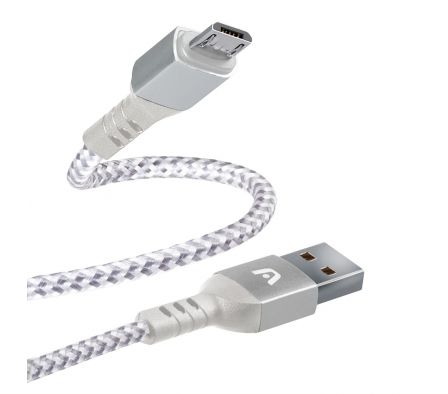 CABLE ARG-CB-0021WT MICRO USB TO USB 1.8M BLANCO