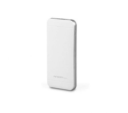 POWER BANK ARG-PB-1110WT 10000 MAH BLANCO