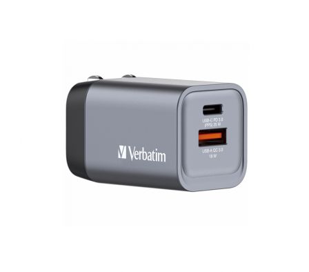 CARGADOR DE PARED VERBATIM GAN DE 35W