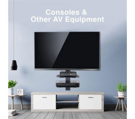 SOPORTE DE PARED CON 2 ESTANTES ARG-BR-8222