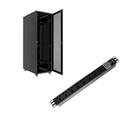 PROMO RACK 47U SERV 600X1000 + PDU