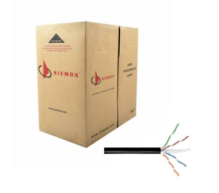 CABLE UTP CAT6 OUT BK 305M SIEMON