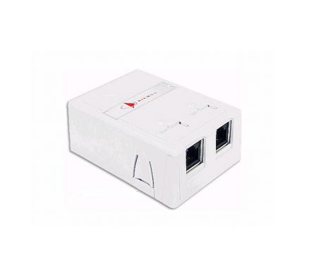 ACCESORIO CAJA MONTAJE 2 PUERTOS MAX SIEMON