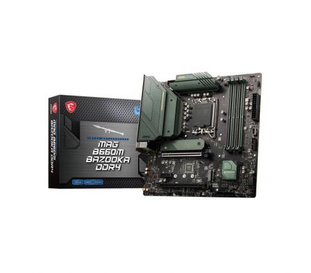 MB MSI MAG LGA1700 B660M BAZOOKA DDR4  M.2
