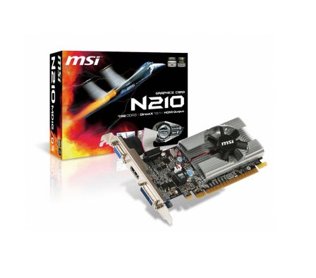 VGA MSI  N210-MD 1GB/DDR3/64bit 589/1080 MHZ