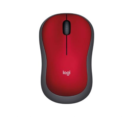 MOUSE LOGITECH 910-003635 M185 WIRELESS ROJO