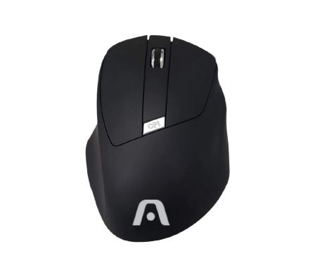 MOUSE INALÁMBRICO MAXI DE 2,4 GHZ MS33 ARG-MS-0033BK