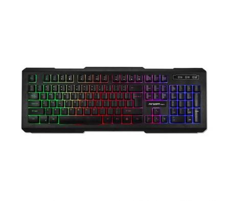 TECLADO PARA JUEGOS DE COMBATE ARG-KB-2056BK