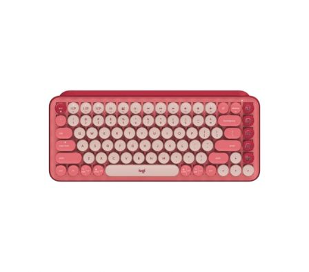TECLADO LOGIT 920-010715 POP MECANICAL WIR ROSA