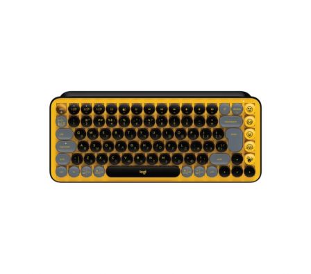 TECLADO LOGIT 920-010713 POP MECANICAL WIR NEG/AMA