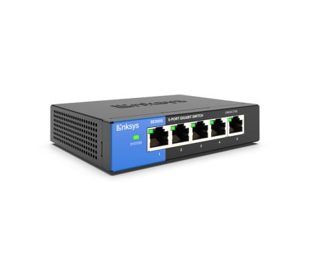 SWITCH LINKSYS SE3005 5-PORT ETHERNET GIGABIT