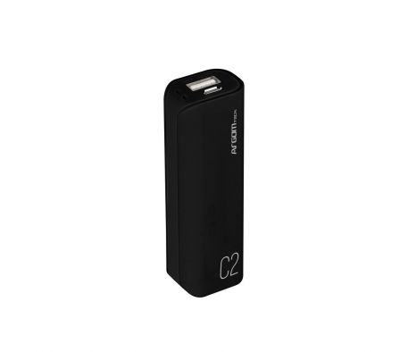 BATERÍA EXTERNA C2 2500 MAH ARG-PB-1130BK