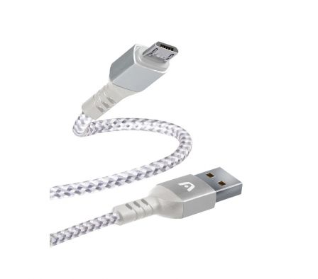 CABLE MICRO USB A USB 2.0 DE 6 PIES/1,8 M - ARG-CB-0021WT