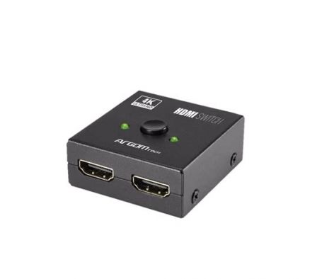 DIVISOR Y CONMUTADOR HDMI BIDIRECCIONAL 2 EN 1 ARG-AV-5120