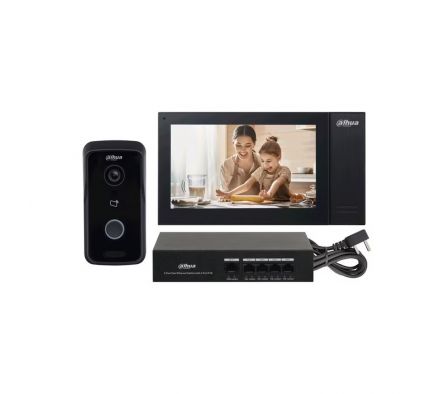KIT VIDEOPORTERO DH KTP02 IP (EST.EXT+PANT. INT)