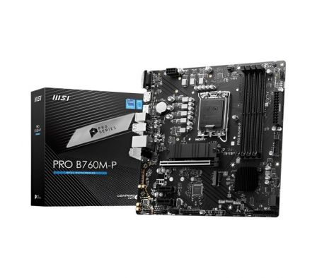 MB  MSI LGA1700 PRO B760M-E DDR5 VGA/HDMI M.2 12/1