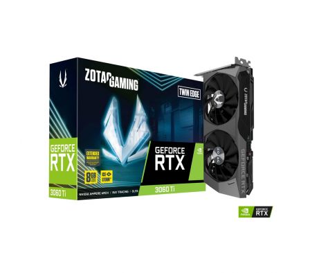 VGA ZOTAC RTX3060TI T EDGE LHR 8GB GDDR6 256B