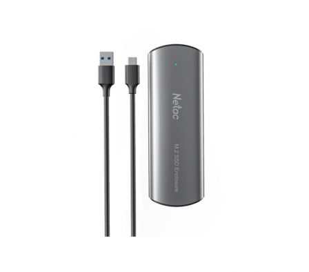 GAVETA P/ SSD NETAC WH31 M.2/NVMe/SATA