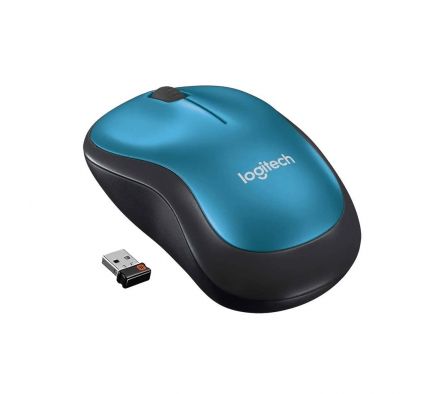 MOUSE LOGITECH 910-003636 M185 WIRELESS AZUL