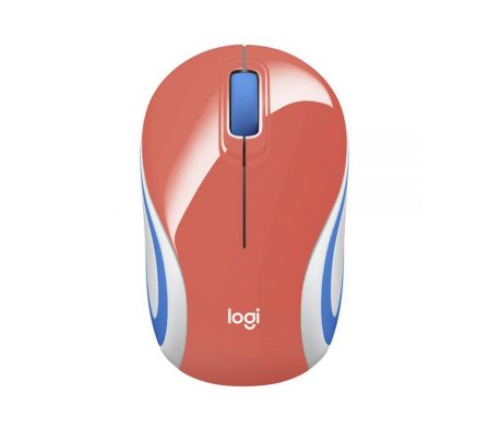 MOUSE LOGITECH 910-005362 M187 WIRELESS NARANJA