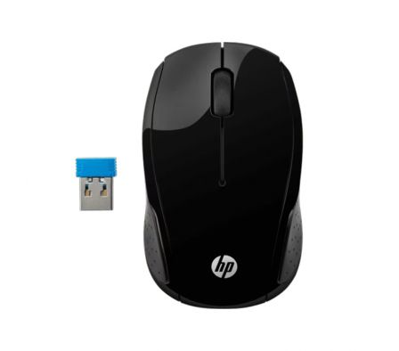 MOUSE HP 200 X6W31AA#ABL NEGRO WIR