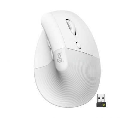 MOUSE LOGIT 910-006469 ERGONOMIC BLANCO