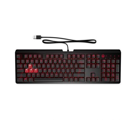 TECLADO HP OMEN ENCODER 6YW76AA#ABM GAM RED