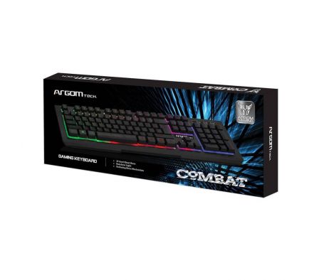 TECLADO PARA JUEGOS DE COMBATE KB55 ARG-KB-2055BK