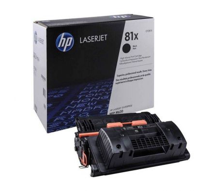 TONER HP CF281X (81X) NEGRO