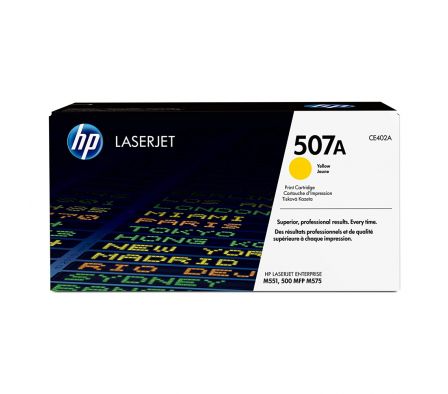 TONER HP CE402A 507A AMARILLO