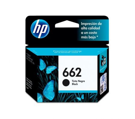 TINTA HP CZ103AL 662 NEGRA / 2515