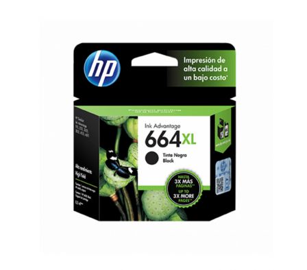 TINTA HP F6V31AL 664XL NEGRO
