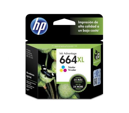 TINTA HP F6V30AL 664XL COLOR