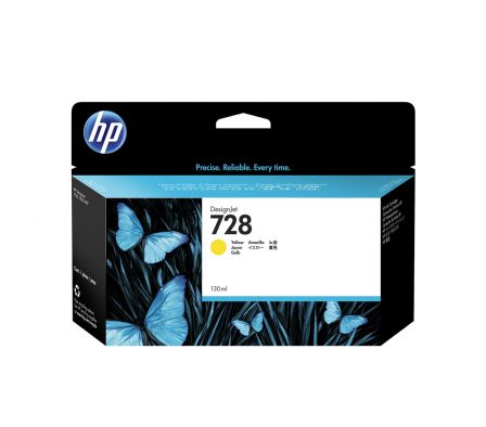 TINTA HP 728 F9J65A 130ML YELLOW