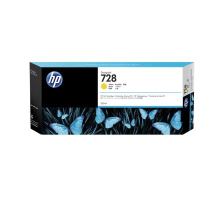 TINTA HP 728 F9K15A 300ML YELLOW