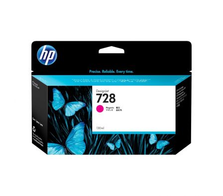 TINTA HP 728 F9J66A 130ML MAGENTA