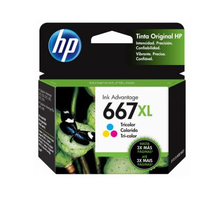TINTA HP 3YM80AL 667XL COLOR (2375/2775)