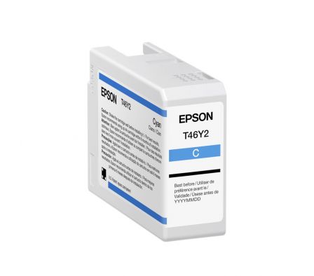 TINTA EP T46Y200 CARTDRIGE CYAN 50 ML