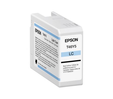 TINTA EP T46Y500 CARTDRIGE LIGHT CYAN 50 ML