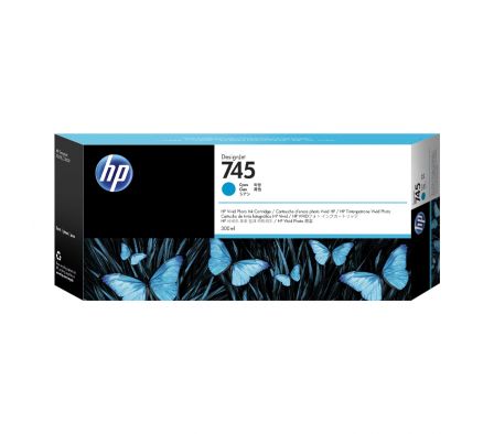 TINTA HP 745 F9K03A CYAN 300 ML