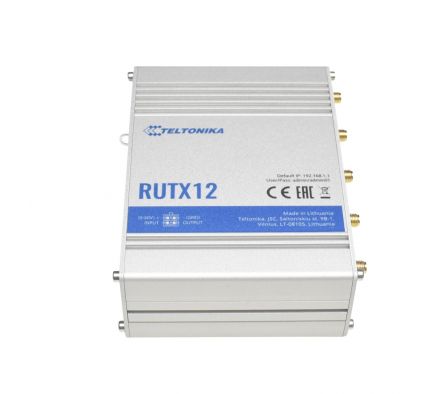 ROUTER TELTONIKA RUTX12 INDUSTRIAL 5G 2SIM
