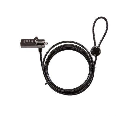 CANDADO P/ PORTÁTIL CON CÓDIGO DE 1,80 M/6 PIES ARG-KL-5001