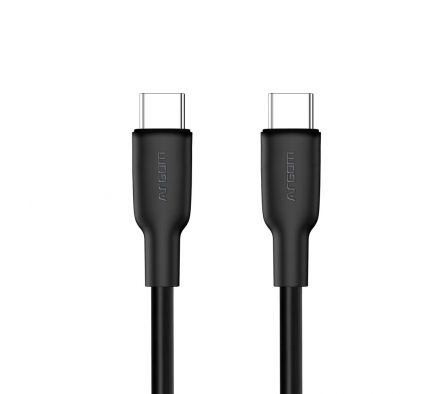 CABLE TIPO C A TIPO C DE 65 W, 1,8 M - ARG-CB-0070BK