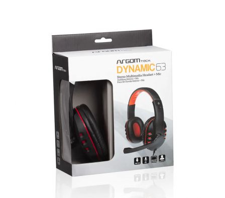 AURICULARES ESTÉREO USB CON MICRÓFONO ARG-HS-0063