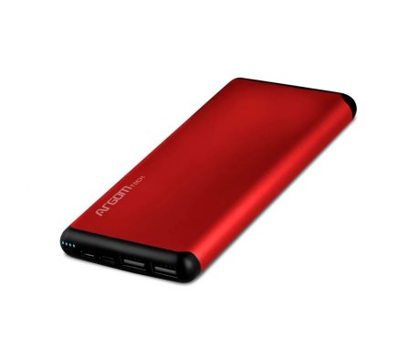POWER BANK ARG-PB-1150RD 12000 MAH ROJO