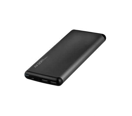 POWER BANK ARG-PB-1150SL 12000 MAH PLATA